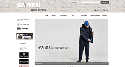 Desktop Screenshot of pavementclothing.jp